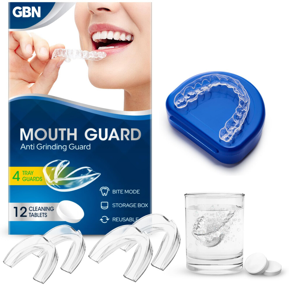Night Guard for Teeth Grinding with CustomFit Comfort, Durable EVA Mouth Guard for Sleeping Adults