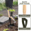 De Pelle En Bois Pour Manche De Pelle Remplacement 4