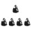 5Stk Robuste Bowlingballtasche Oxford Material Mit 7