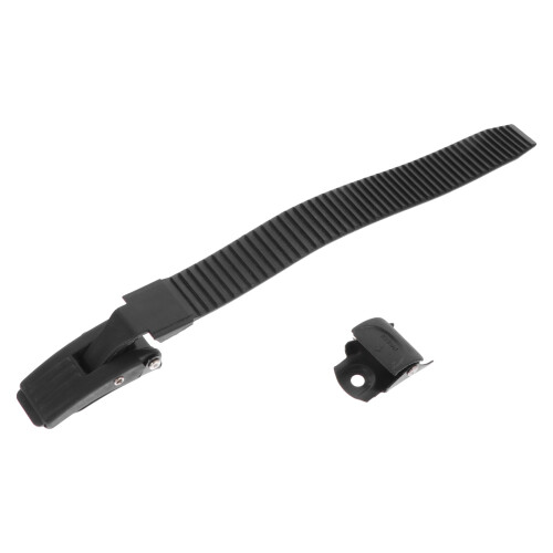 2Ensembles Boucles De Remplacement Skate Roller En PVC Métal Noir 2