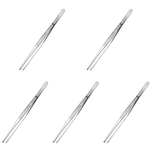 5Pièces Pinces À En Acier Inoxydable Argent Utilisation Bar 1
