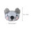 2Pièces Bonnet Douche Enfants Confortable Polyester Coloré Lavable 2