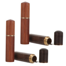2Ensembles Aiguilles Auto-Perforantes En Acier Inoxydable Bois Coloré