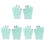 3Paires Gel Vert Hydratants Mains Spa 2
