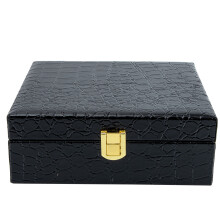4Pièces Boîte Humidor En Bois Élégante Pour Stockage Cadeau