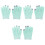 3Paires Gel Vert Hydratants Mains Spa 3