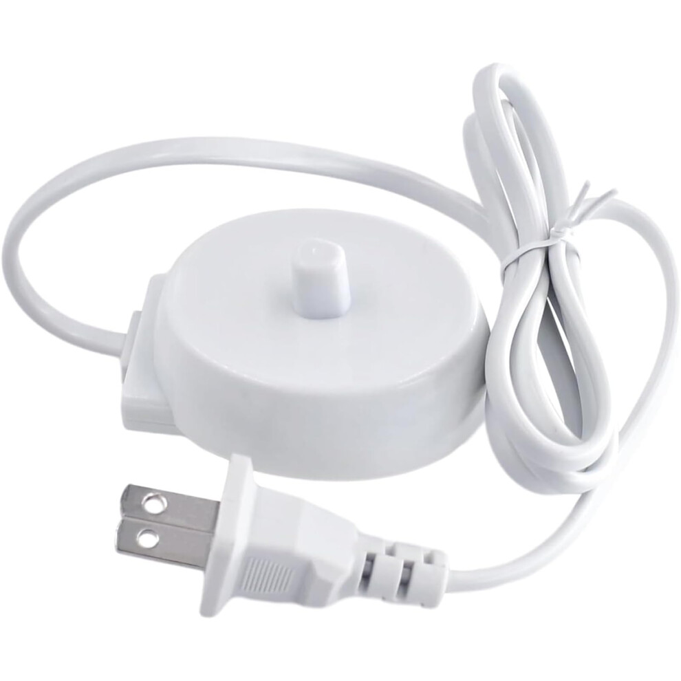 Electric Toothbrush Charger for Oral B IO Series 3757 and Braun Pro 1000 2000 3000, Waterproof Charging Base