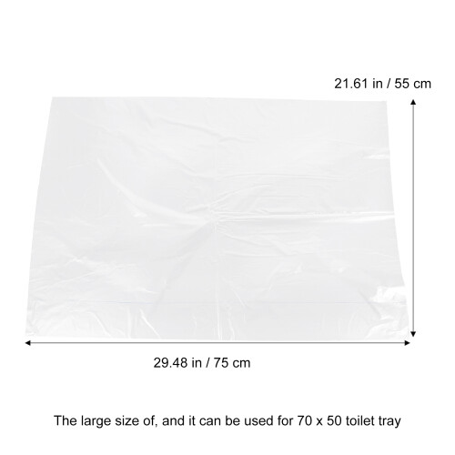 100Pièces Film Jetable Transparent Pour Cage D’animal 1