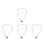 4Pièces Collier Golf Avec Marker Clip Pour Casquette 8