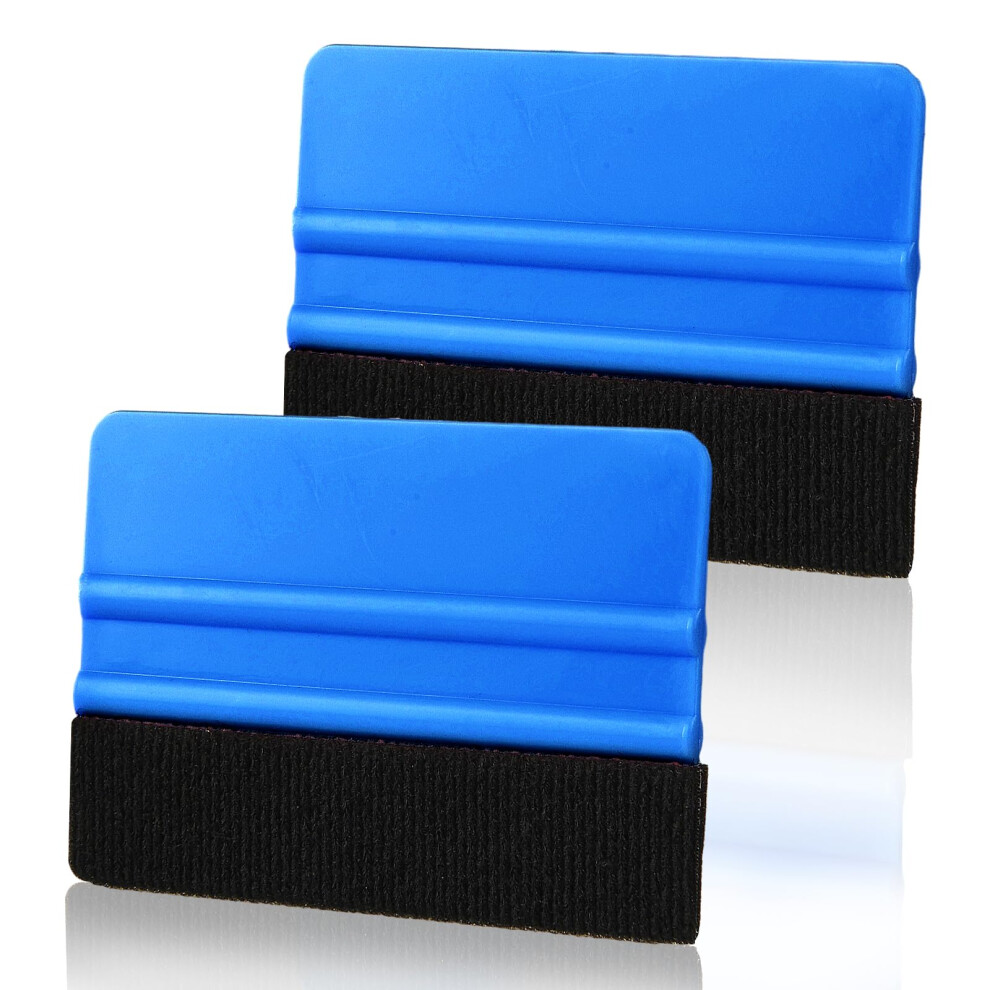 Vinyl Wrap Squeegee With Scratch Felt Edge For Car Wrap, Window Tint And Decal Application 9070919814792