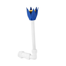 Lotus Shaped Pool Fountain Sprayer Nozzle with Low Noise Operation and Easy Tool Assembly