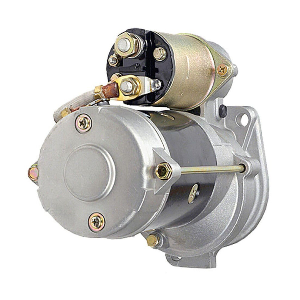 12V 12 Tooth Starter Motor With 3 Terminal Solenoid For M611 Skid Steer Loader 843 9099447397614