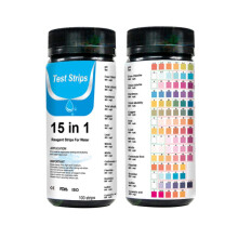 15 in 1 Water Test Strips Drinking Water Test Kit, 100 Pack for Tap and Well Water, Fast Accurate Testing