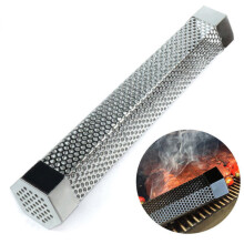 Stainless Steel Pellet Smoker Tube Kit for Gas and Charcoal Grill, Consistent Smoke Output