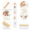 Aolso Baby Height Growth Chart, Wall Hanging Growt 3
