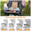 OSDUE Baby Stroller Snack Tray, 3 in 1 Stroller Cu 7