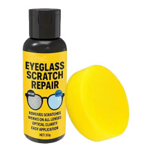 Scratch Remover for Glasses and Screens with Clear Vision Restoration for Lenses Mirrors and Car Glass