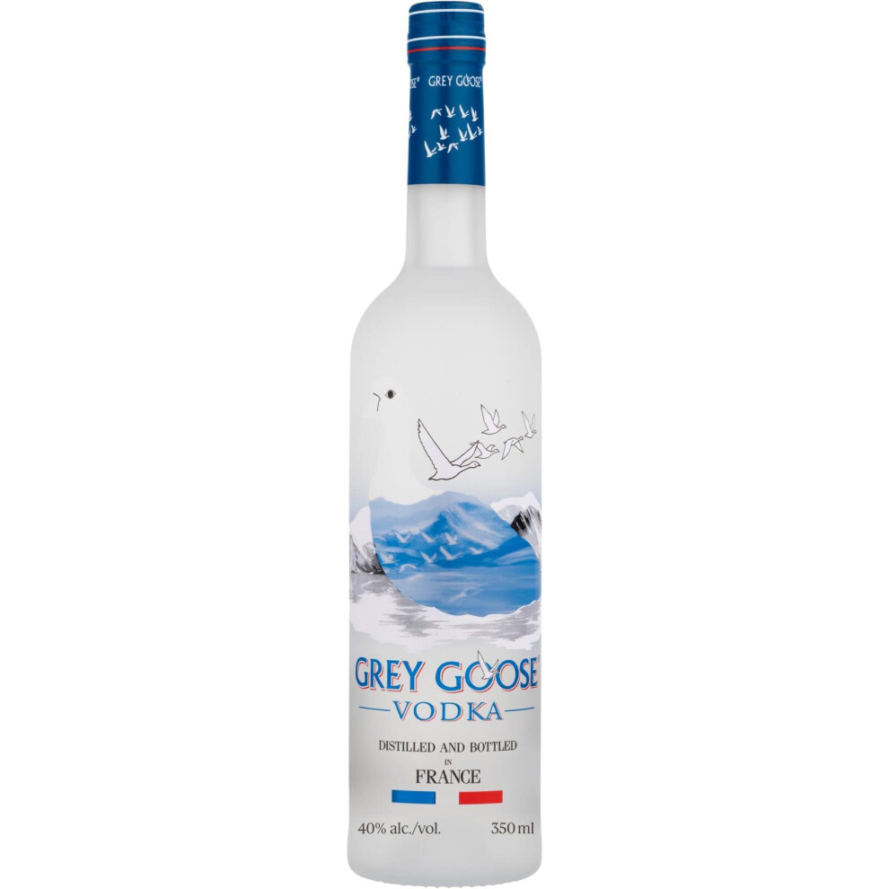 Grey Goose Premium French Vodka, 40% Abv, 35Cl / 350Ml, Made In France Using Natural Ingredients