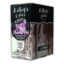 Lilley's Cider Cheeky Pig 3 Litre Bag In Box