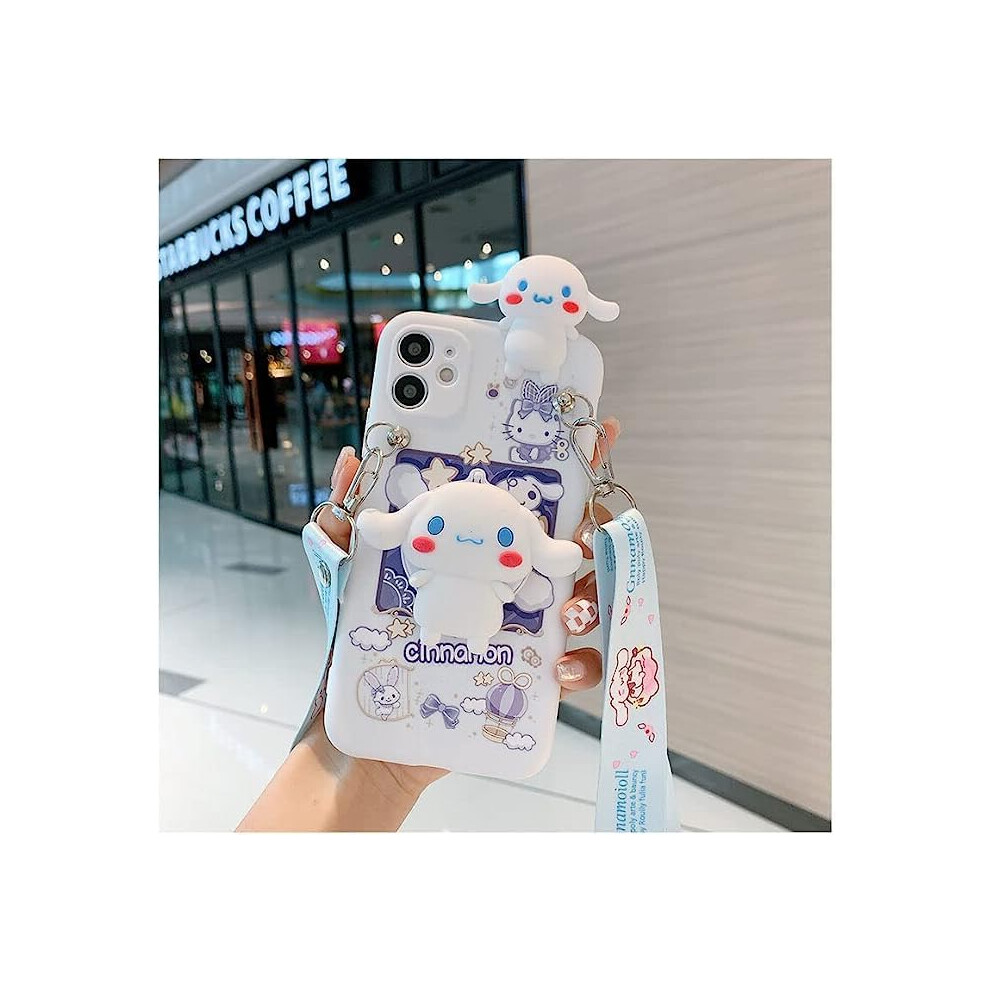 Photos - Case XIAOWEI Compatible with iPhone 13 6.1 Inch , Anti-Scratch Shock-Absorption Bumper Cover,Cute Kawaii Anime Cartoon D 2021