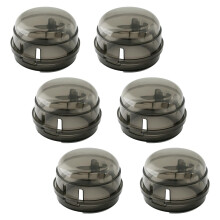 Lotsdonxia 6 Pcs Gas Stove Knob Covers ? Child Safety Protector Oil-Proof Heat-Resistant Easy-Clean Adhesive Covers for Kitchen Gas Oven Switches