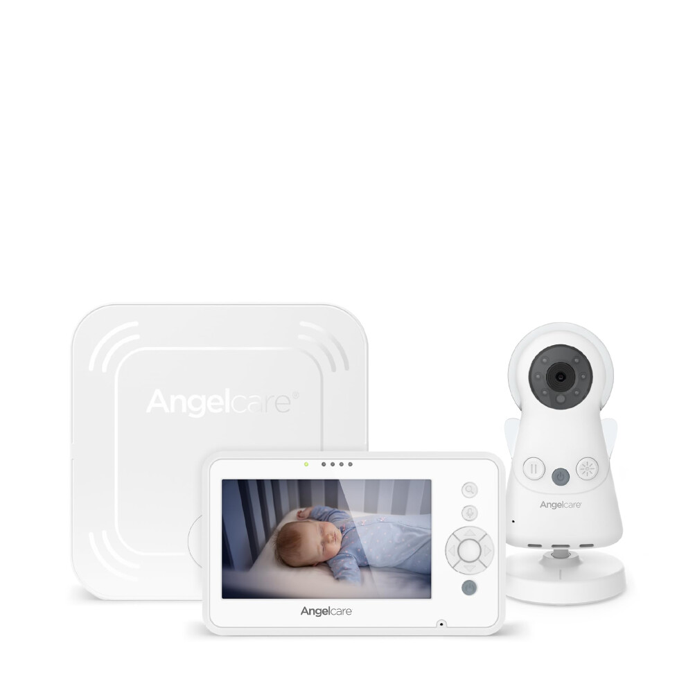 Ac25-1 Movement Monitor With Video & Sound, No Wifi, Medically Certifed, Movement Monitoring, Added Reasurance Without Nuisance Wearables. Angelcare
