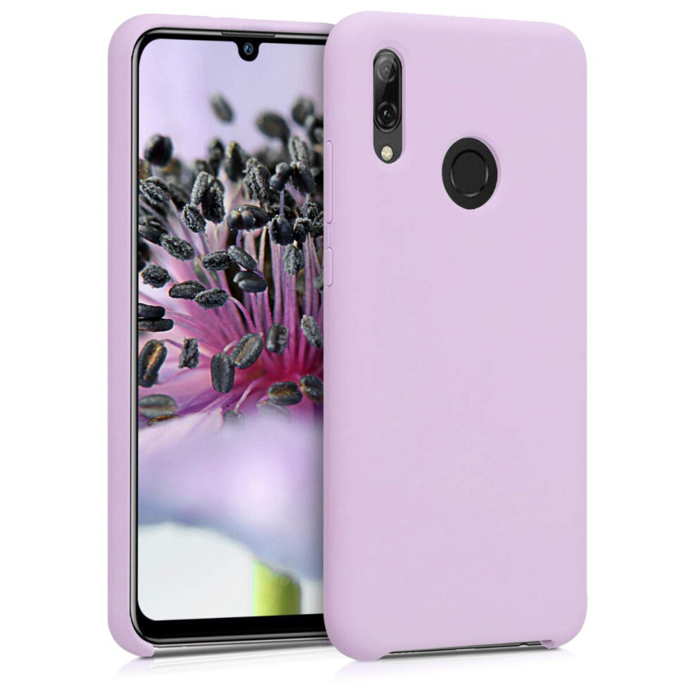 Kwmobile Case Compatible With Huawei P Smart (2019) Case - Tpu Silicone Phone Cover With Soft Finish - Mauve 4063004079386