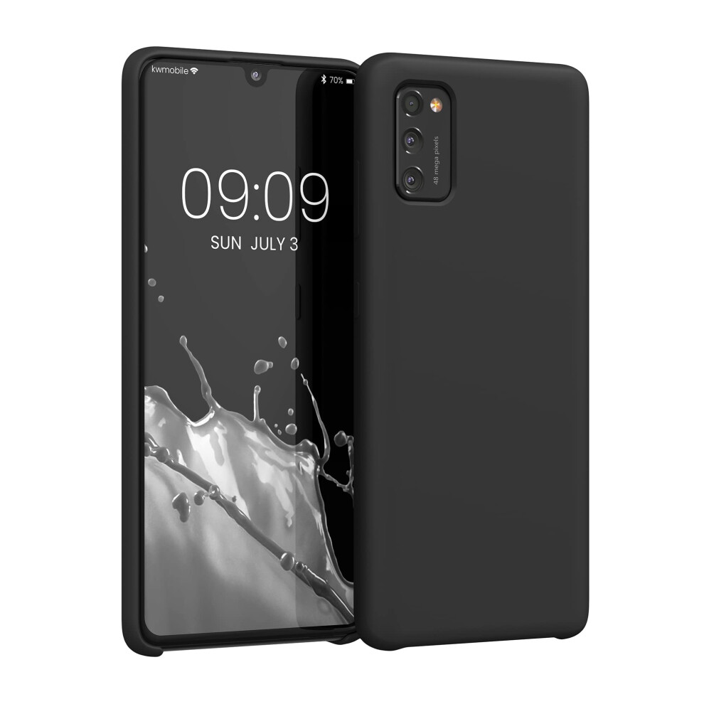 Kwmobile Case Compatible With Samsung Galaxy A41 Case - Tpu Silicone Phone Cover With Soft Finish - Black 4063004406939