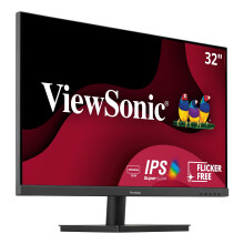 ViewSonic VA3209M 32 inch Monitor Full HD (1920p x 1080p), IPS Panel, 75Hz, 4ms GTG, Frameless Design, Dual Speakers, HDMI, VGA, 2 Years Warranty