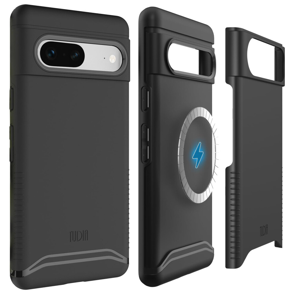 Photos - Case TUDIA Merge  Designed for Google Pixel 7 , Shockproof Slim Dual Layer Military Grade Rugged Protecti[Magsafe Compatible]