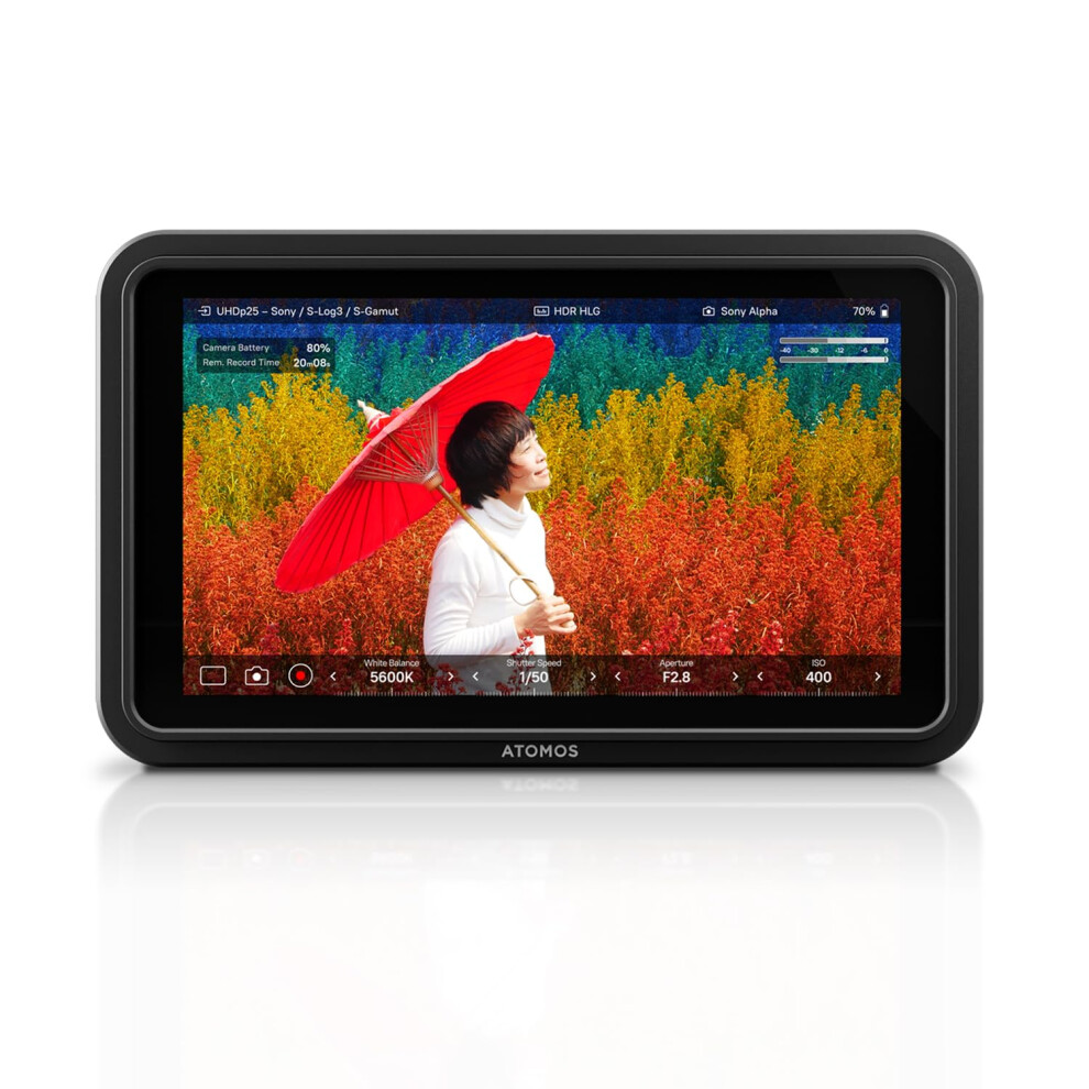 Atomos Shinobi Ii 5" Camera Monitor, 1500 Nit, Camera Control, Hdr Touchscreen Display, Slim, Lightweight 814164022941