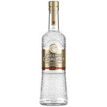 Russian Standard Gold 70cl, Embossed Bottle, Real Rose Gold-Foiled, 40 percent
