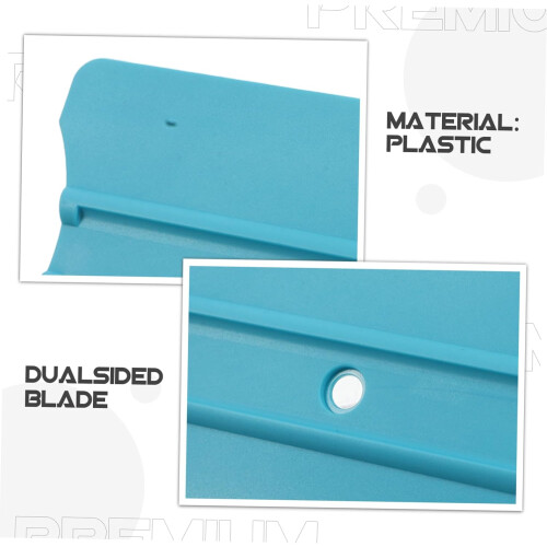 Car Window Squeegee and DualSided Detailing Scraper for Snow Removal Vinyl Application Scratch 1