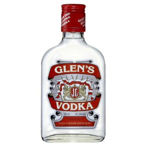 Glens Vodka 20cl Quarter Bottle