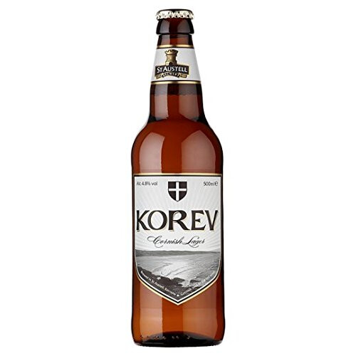 St Austell Korev Cornish Lager (12 x 500ml Bottles)