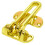 Door Guard Security Restrictor Brass Steel 105mm 1