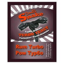 Double Snake Rum Turbo Yeast with Enzyme 70g 25L