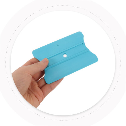 Car Window Squeegee and DualSided Detailing Scraper for Snow Removal Vinyl Application Scratch 2
