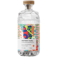 Abstrakt Vodka Original 70cl, 40 pct ABV - Distilled in Scotland at BrewDog Distilling - Five-times distilled in bespoke copper pot stills, crafted