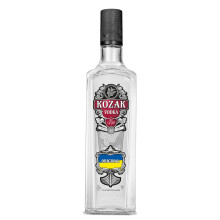 Kozak Vodka 70cl 37.5%. Ukrainian award-winning Vodka