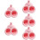 15Stk Kinder Brustmassagegerät Silikon Rosa Mit 10