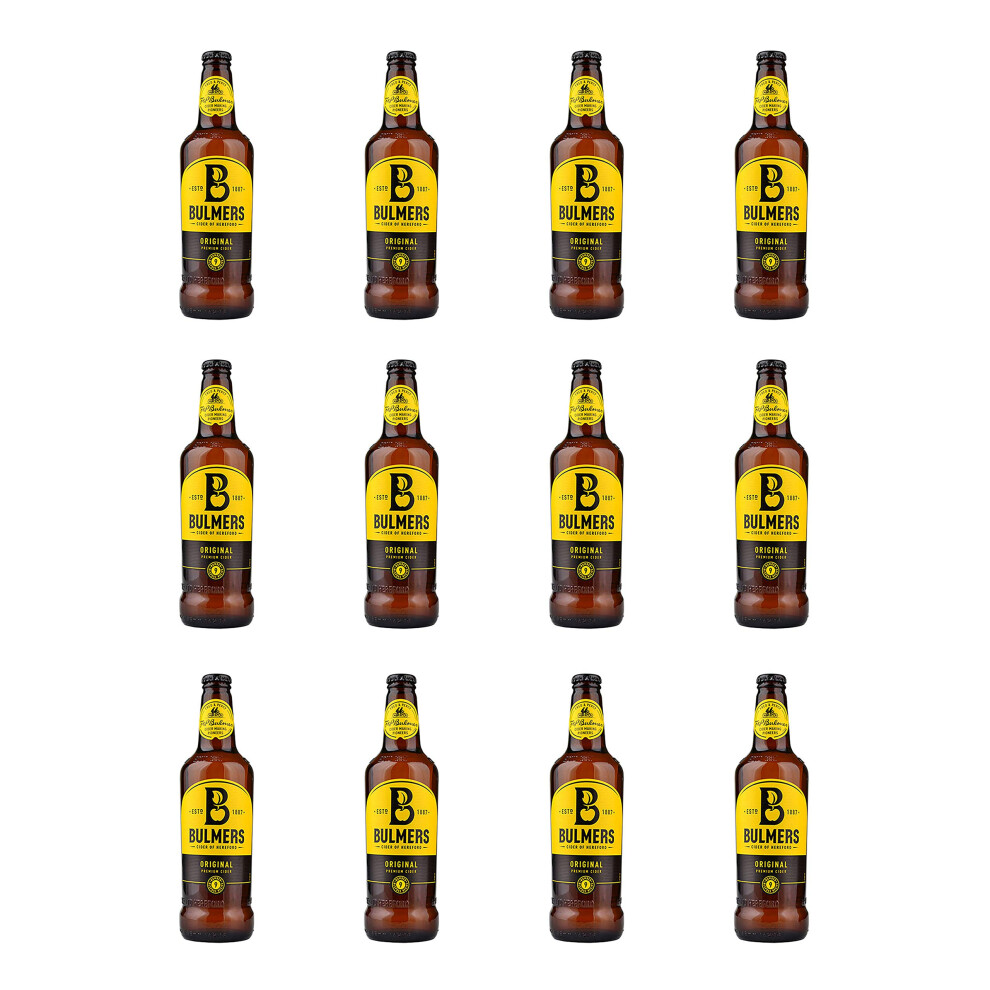 Bulmers Original Premium Cider 500Ml (Pack Of 12 X 500Ml)