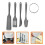 1Ensemble Racloir Silicone Cuisine Spatule Crème 11