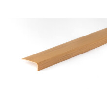 TMW Profiels Wood Effect Plastic PVC Corner 90 Degree 1 Meter Angle Wall Guard Edge Protector TMW Profiles (Light Oak, 30x10 mm)