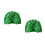 2Pièces Bonnet - Vert Cadeau Doux Photo 6