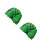 2Pièces Bonnet - Vert Cadeau Doux Photo 10