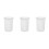 3Pièces Plat À Quartz Haute Pureté Résistant Alkali 9