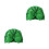 2Pièces Bonnet - Vert Cadeau Doux Photo 9