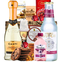Prosecco and Pink Gin and Tonic Combo Prosecco Wine Gift set for Her, A Birthday Gift Set for Women - The Best Friend Gift for Women