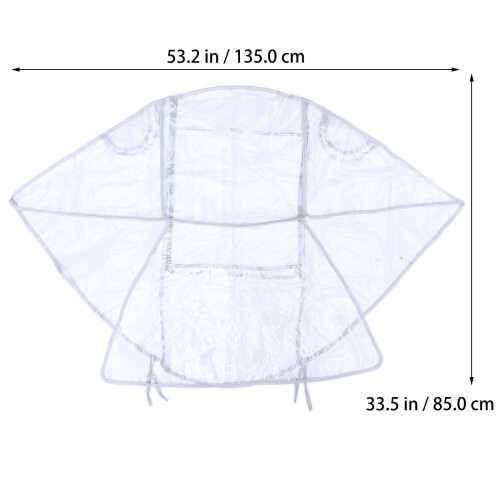 Couvre-Poussette Transparent Étanche Protection Complète Bébé 1